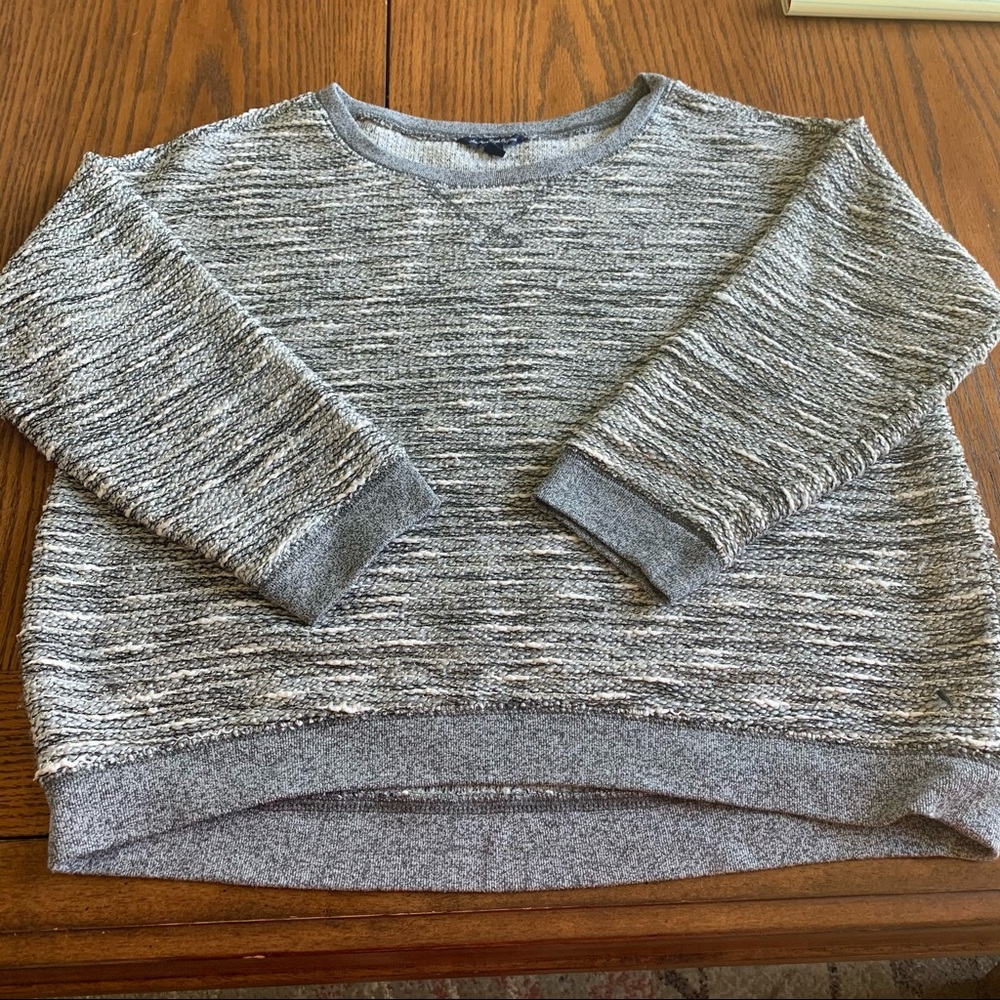 American Eagle Metallic Thread Pullover Sweater